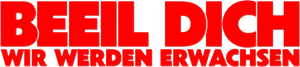 BEEIL DICH - Wir werden erwachsen — Logos 1