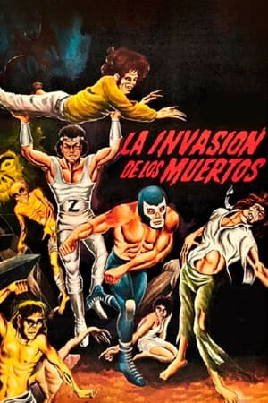 Poster Blue Demon y Zovek en La invasión de los Muertos 1973