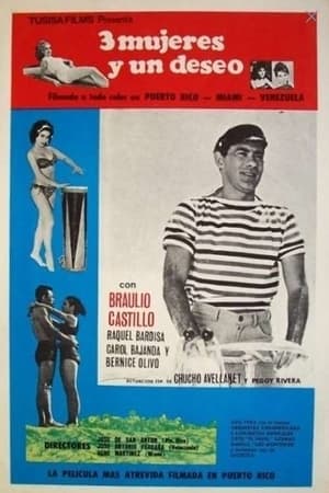 Poster Tres puertorriqueñas y un deseo (1961)