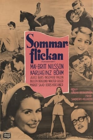 Poster Schwedenmädel 1955