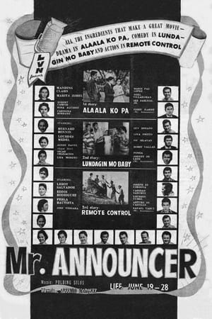 Poster Mr. Announcer (1959)