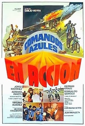 Poster Comandos azules en acción (1980)