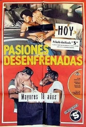 Poster Pasiones desenfrenadas 1981
