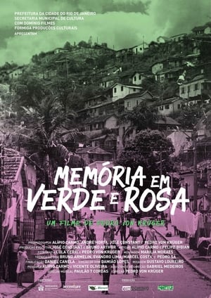 Poster di Memória em Verde e Rosa