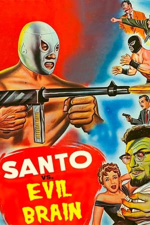 Poster Santo vs. Evil Brain 1961