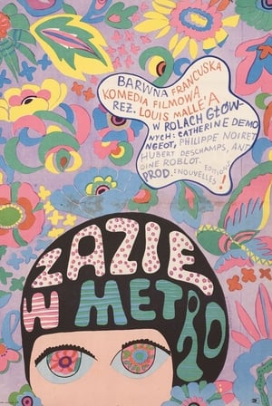 Poster Zazie w metrze 1960