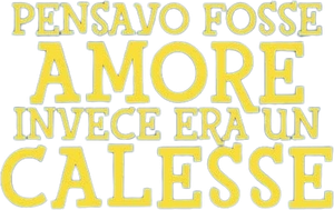 Pensavo fosse amore invece era un calesse (1991) Streaming official logo