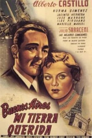 Poster Buenos Aires, mi tierra querida (1951)