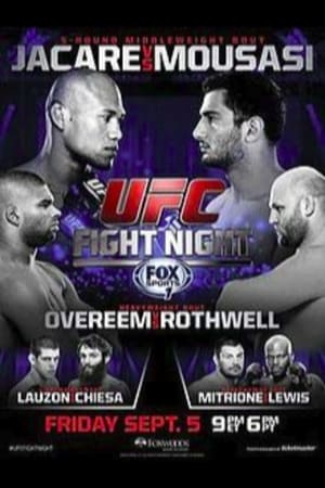 Poster UFC Fight Night 50: Jacare vs. Mousasi (2014)