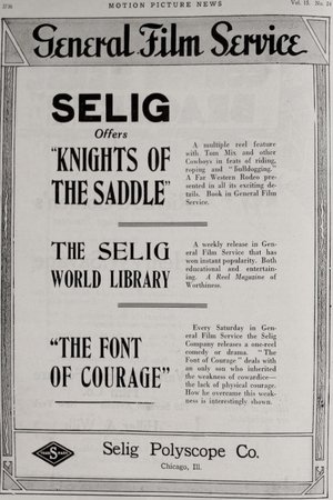 Poster Knight of the Saddle (1917)