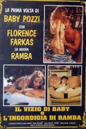 Poster Il vizio di Baby e l'ingordigia di Ramba 1989