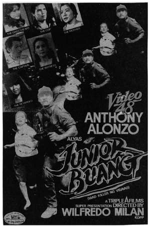Poster Alyas Junior Buang Mad Killer Ng Visayas (1985)