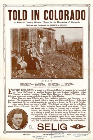 Poster Told in Colorado (1911)