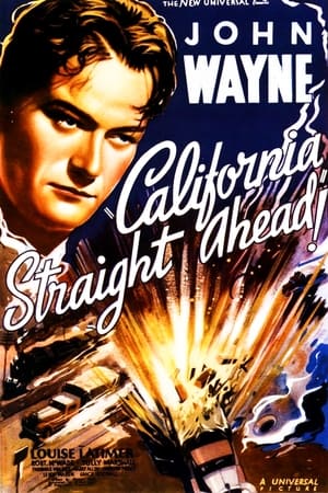 Poster California Straight Ahead 1937