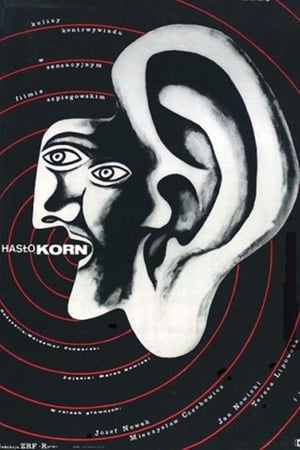 Poster Hasło Korn 1968