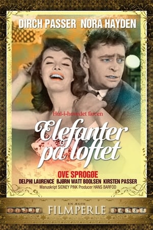 Poster Elefanter på loftet 1960