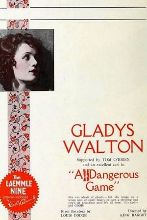 Poster A Dangerous Game (1922)