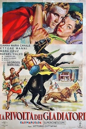 Poster La rivolta dei gladiatori 1958