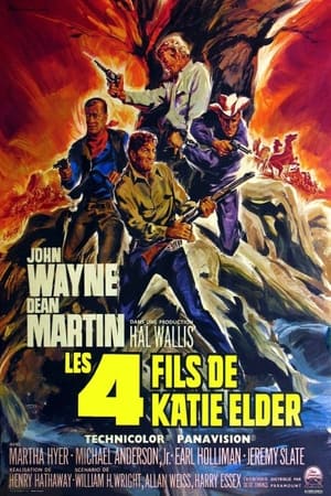 Poster Les Quatre Fils de Katie Elder 1965