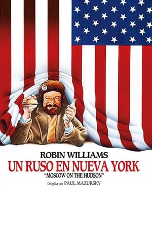 Poster Un Ruso en Nueva York 1984