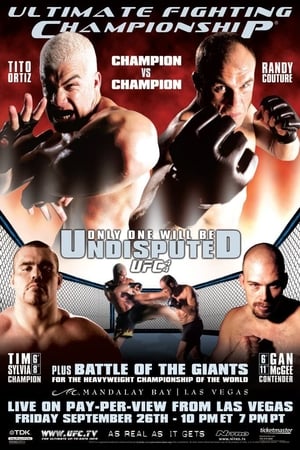 Poster UFC 44: Undisputed 2003