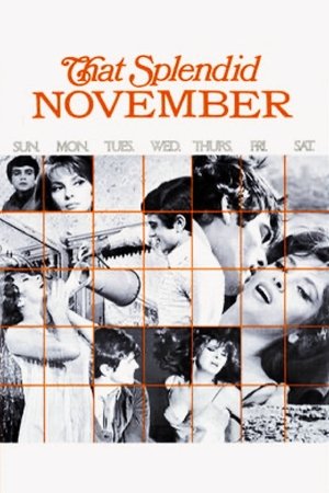 Poster That Splendid November (1969)