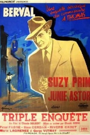 Poster Triple enquête (1948)
