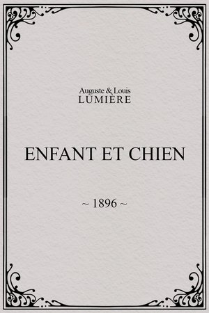 Enfant et chien poster