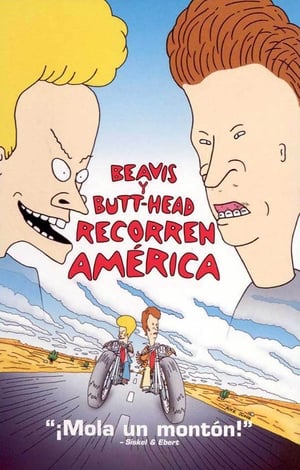 Poster Beavis y Butt-Head recorren America 1996