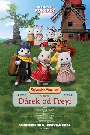 Poster Sylvanian Families ve filmu: Dárek od Freyi 2023