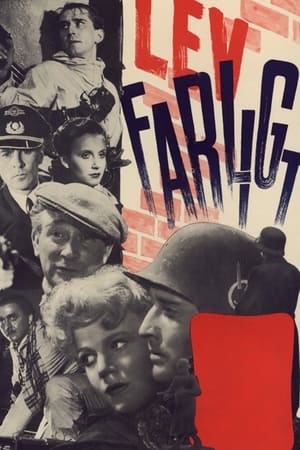 Poster Lev farligt (1944)