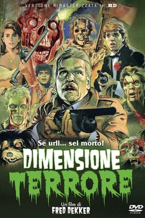 Poster Dimensione terrore 1986