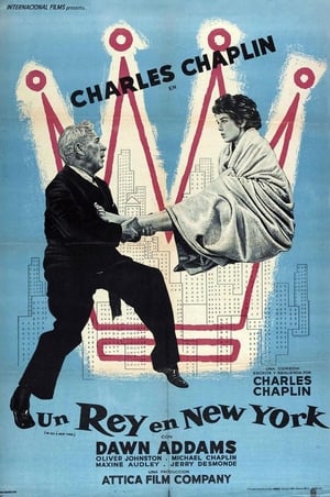 Poster Un rey en Nueva York 1957