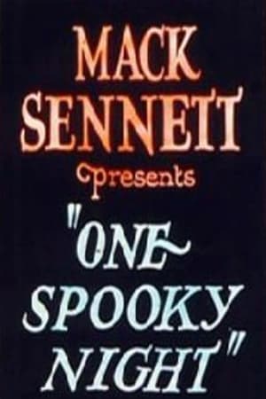 Poster One Spooky Night 1924