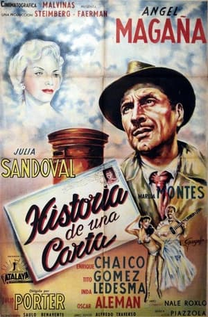 Poster Historia de una carta (1957)
