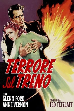 Poster Terrore sul treno 1953