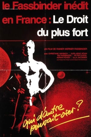 Poster Le Droit du plus fort 1975