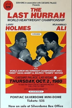 Poster Larry Holmes vs. Muhammad Ali 1980