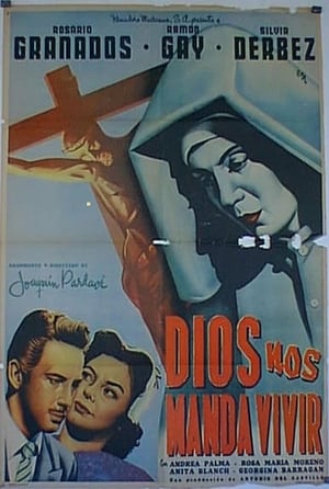 Poster Dios nos manda vivir 1954