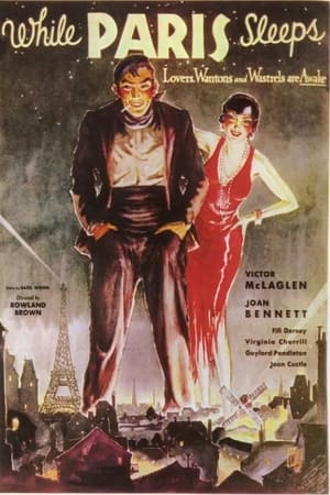 Poster While Paris Sleeps 1932