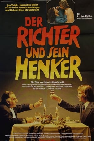 Poster Der Richter und sein Henker 1975