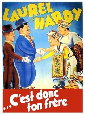 Poster Laurel Et Hardy - C'est donc ton frère 1936