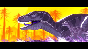 Sharp Teeth backdrop