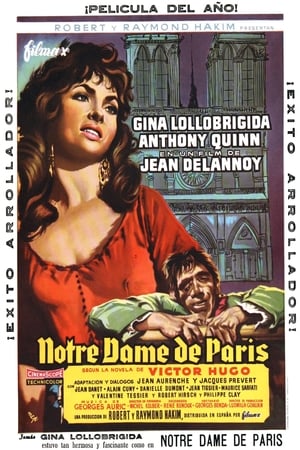 Poster El jorobado de Notre Dame 1956