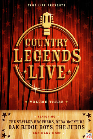 Poster Time-Life: Country Legends Live, Vol. 3 (2005)