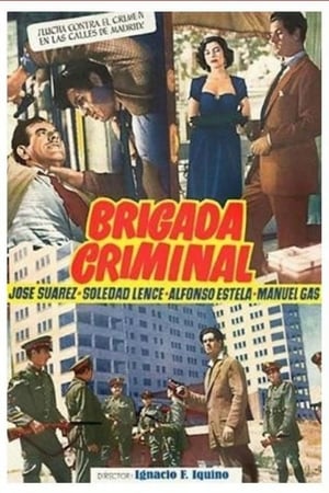 Poster Brigada criminal 1950