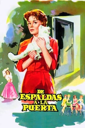 Poster De espaldas a la puerta 1959