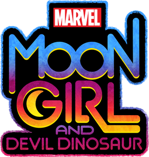 Marvel's Moon Girl y Dinosaurio Diabólico — Logos 8
