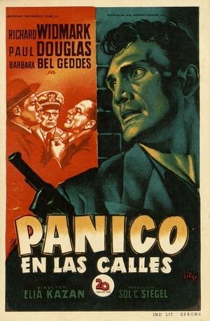 Poster Pánico en las calles 1950
