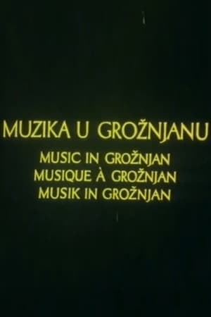 Poster Music in Grožnjan (1975)